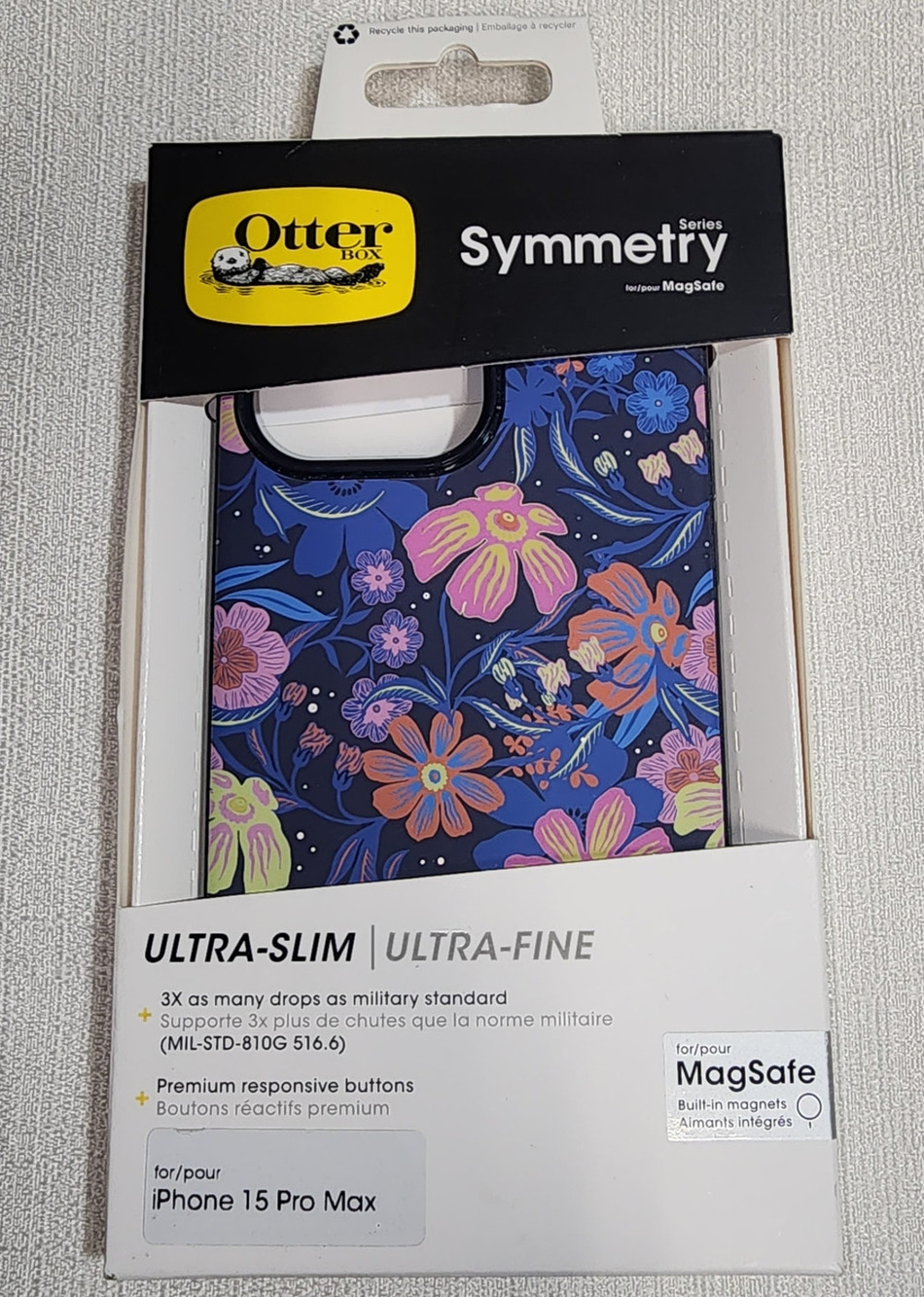 Otterbox symmetry iPhone 15 Pro ,Ultra fine Ultra slim